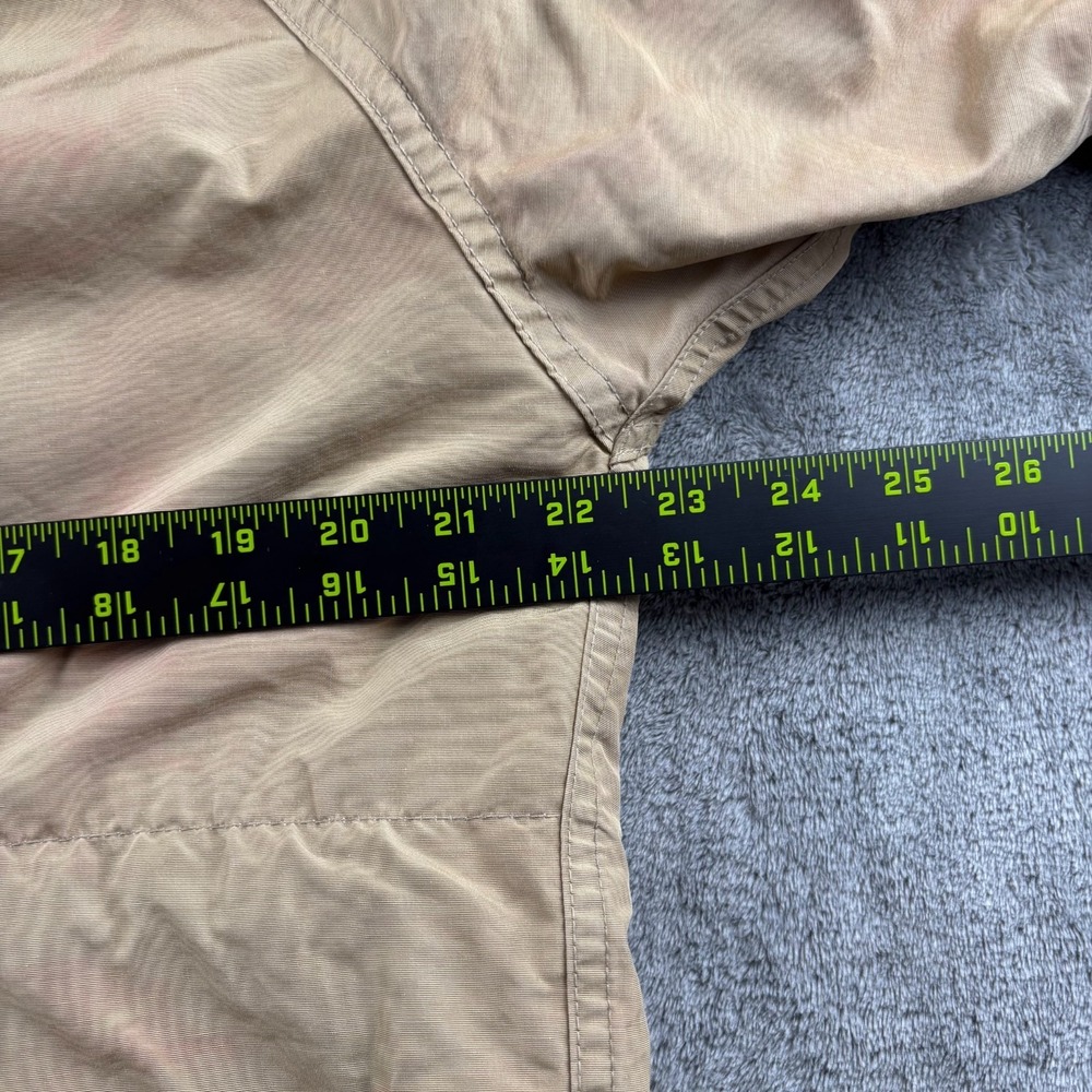 Vintage 90's Woolrich Parka Hunting Jacket‎ Men Medium Beige  Full Zip Hooded - Picture 7 of 9